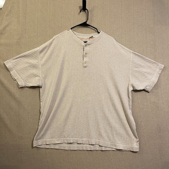 Levi's Other - Levi Strauss & Co Shirt Men's XXL Tan Short Sleeves